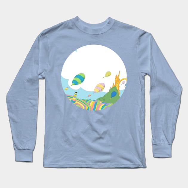 oh the places you will go Long Sleeve T-Shirt by nomadearthdesign